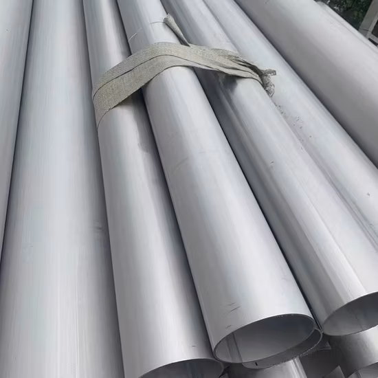 ASTM AISI 201 304 316 316L 430 Decapagem Ba 2b Polonês brilhante laminado a alta temperatura de aço inoxidável sem costura / tubo soldado para materiais de construção