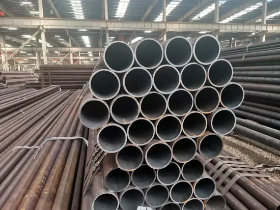 ASTM 201 304 304L 316 316L 321 S32205 S32750 Tubo de aço inoxidável sem costura estirado a frio