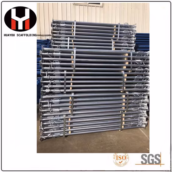 O andaime sustenta a folha ondulada do telhado de aço galvanizado da placa PPGI