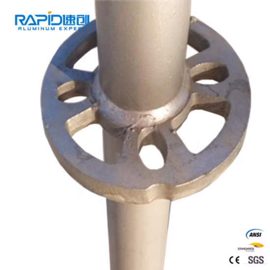 Lista de preços Ringplock usada padrão profissional do sistema de materiais de andaimes